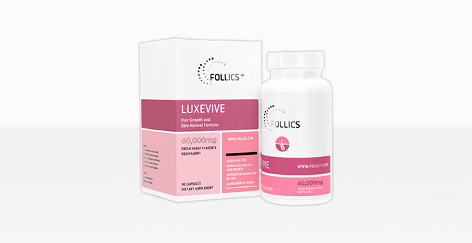 女性用育毛サプリ「LUXEVIVE(ルグゼバイブ)」イメージ